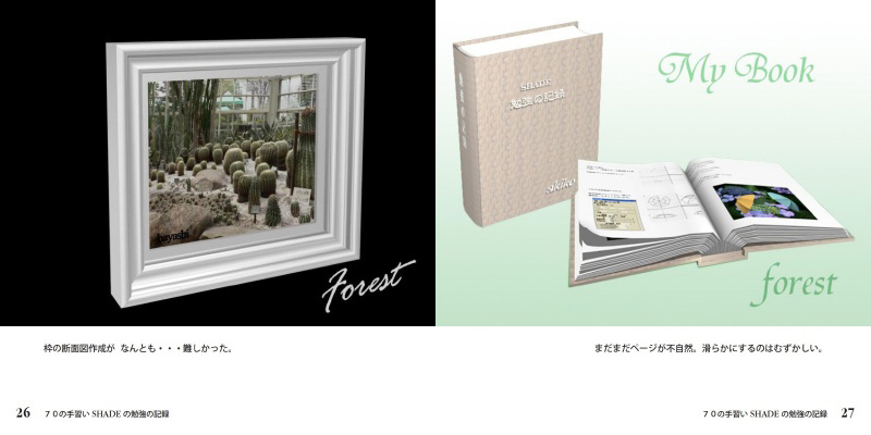 forestの作品 「70の手習い SHADE の勉強の記録」 | フォトブック