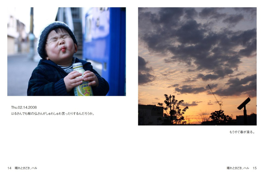 大切な人へのギフト探し 濱田英明の作品 フォトブック・フォト | 「晴れときどき、ハル」 芸術写真