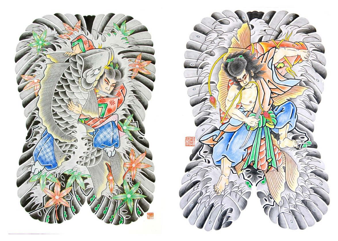 彫流の作品 「刺青師 初代彫流」 | フォトブック・フォト（写真