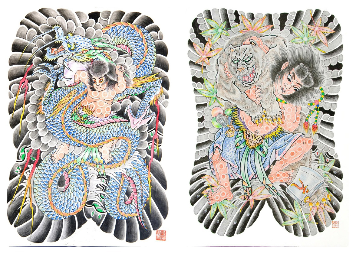 彫流の作品 「刺青師 初代彫流」 | フォトブック・フォト（写真