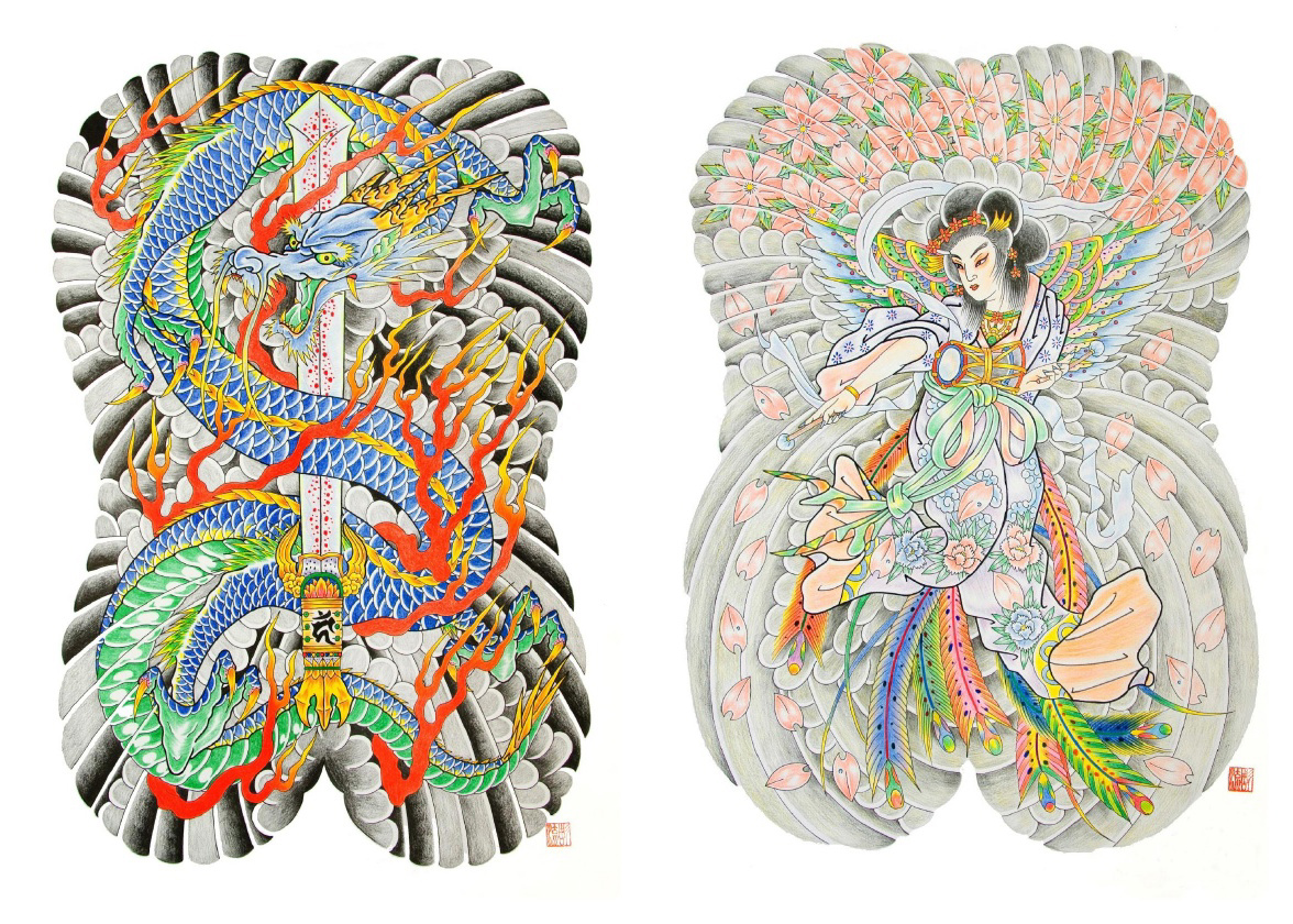 彫流の作品 「刺青師 初代彫流」 | フォトブック・フォト（写真