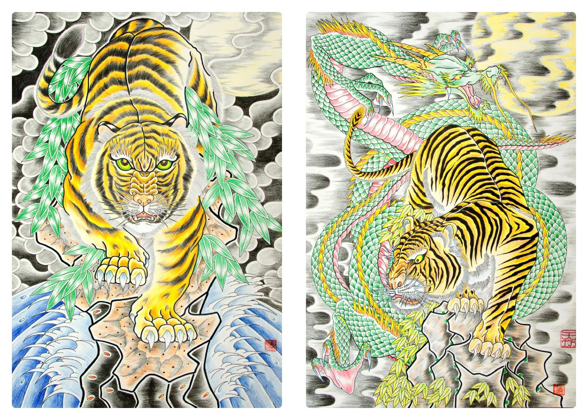 彫流の作品 「刺青師 初代彫流」 | フォトブック・フォト（写真