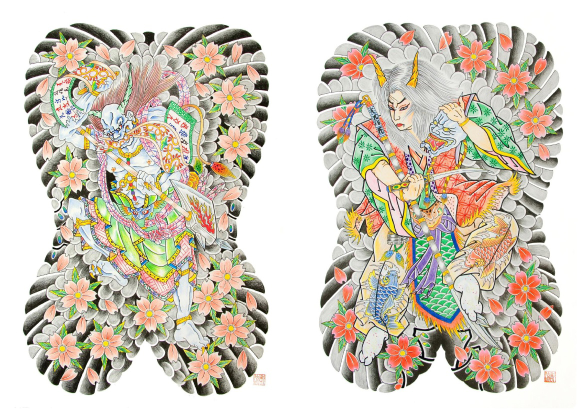 彫流の作品 「刺青師 初代彫流」 | フォトブック・フォト（写真