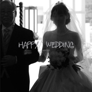 HAPPY　WEDDING