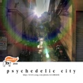 psychedelic city
