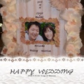 HAPPY  WEDDING