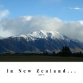 In New Zealand...