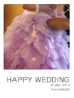 HAPPY WEDDING