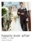 happily ever after