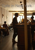 Cafe in New York 