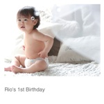 Rio's 1st Birthday