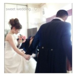 sweet wedding...♡