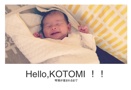Hello,KOTOMI ！！