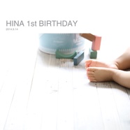 HINA 1st BIRTHDAY