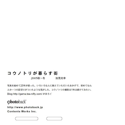 フォトブック ジャケット裏