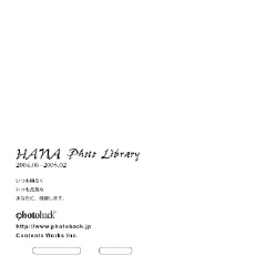 フォトブック ジャケット裏
