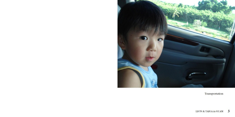 フォトブック 2ページ目