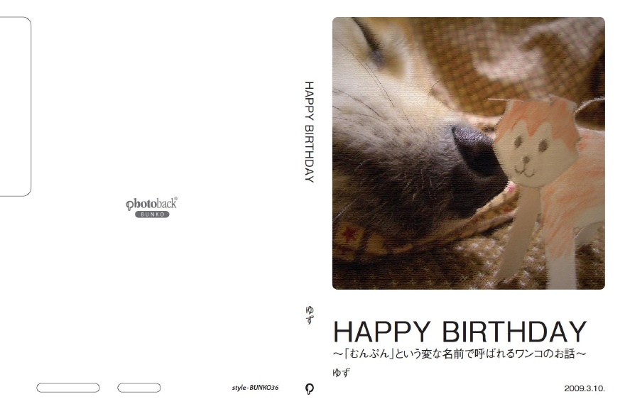 フォトブック ジャケット