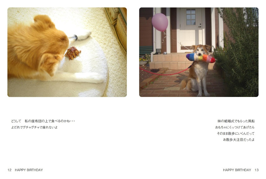 フォトブック 12ページ目