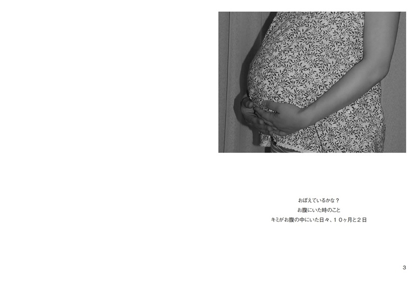 フォトブック 2ページ目