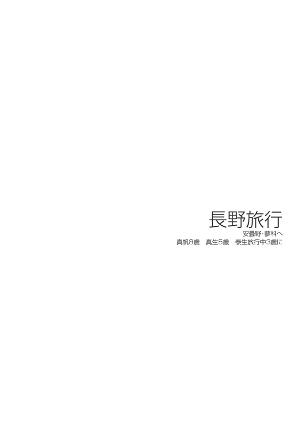 フォトブック 扉