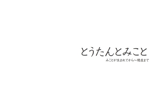 フォトブック 扉