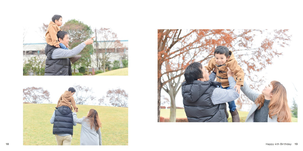 フォトブック 18ページ目