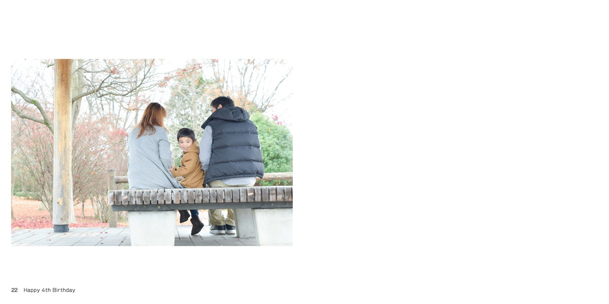 フォトブック 22ページ目