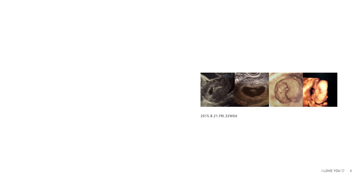 フォトブック 2ページ目