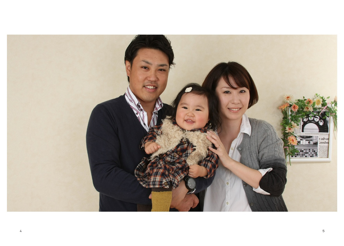フォトブック 4ページ目