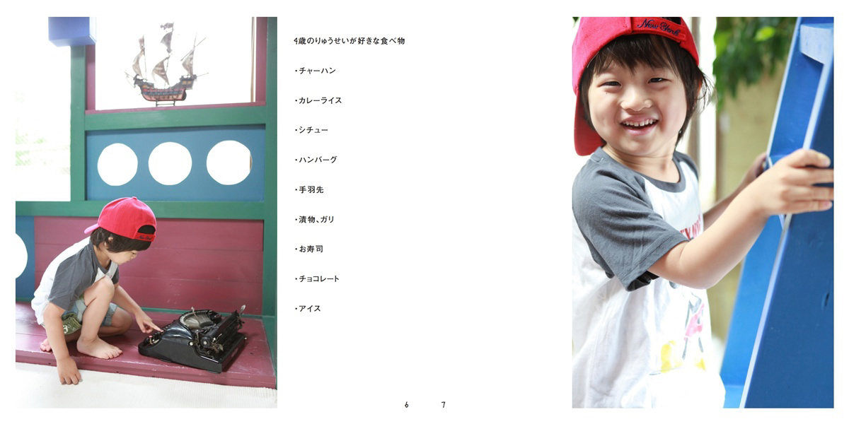 フォトブック 6ページ目