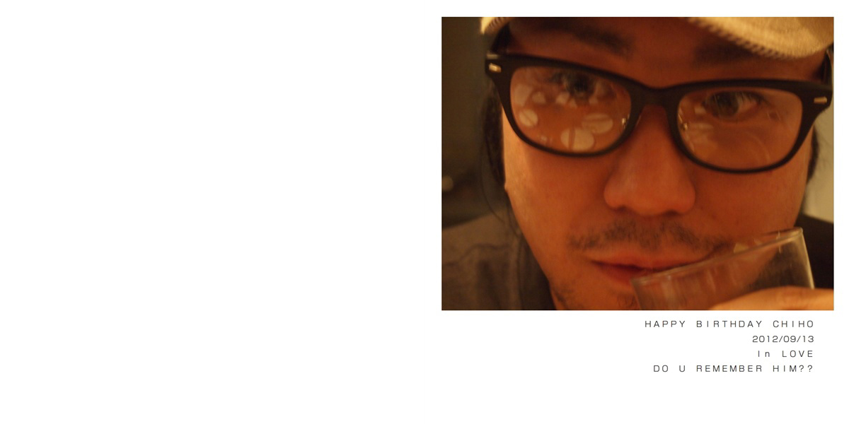フォトブック 2ページ目