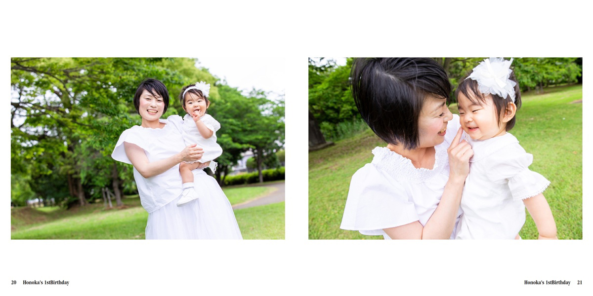 フォトブック 20ページ目