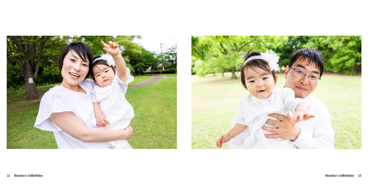 フォトブック 22ページ目