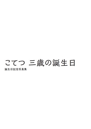 フォトブック 扉