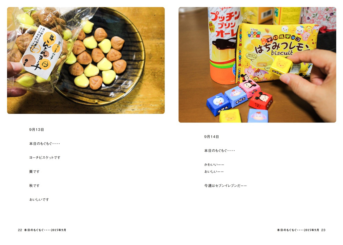 フォトブック 22ページ目
