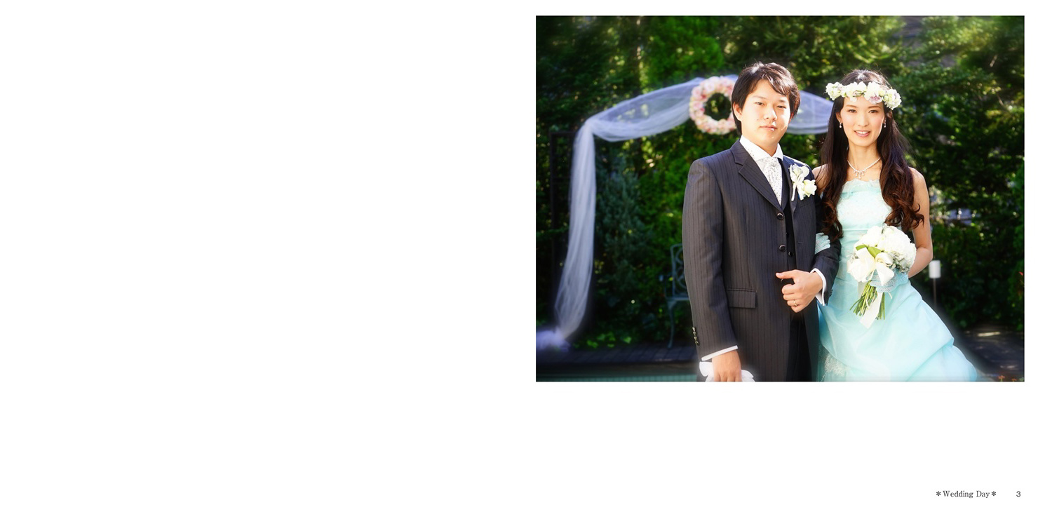 フォトブック 2ページ目