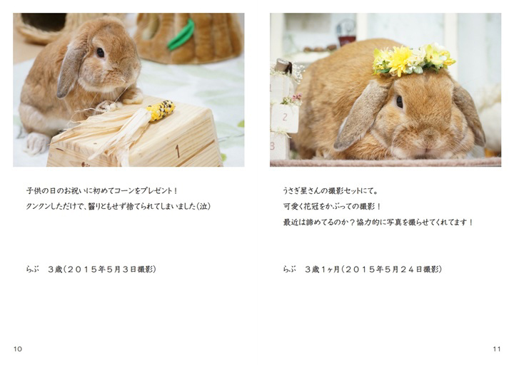 フォトブック 10ページ目