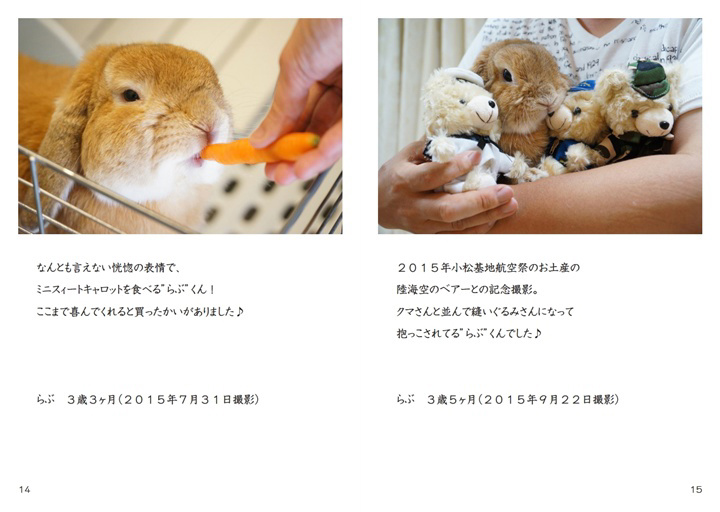 フォトブック 14ページ目