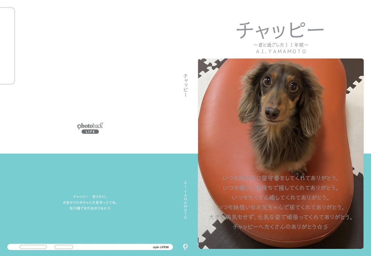 フォトブック ジャケット